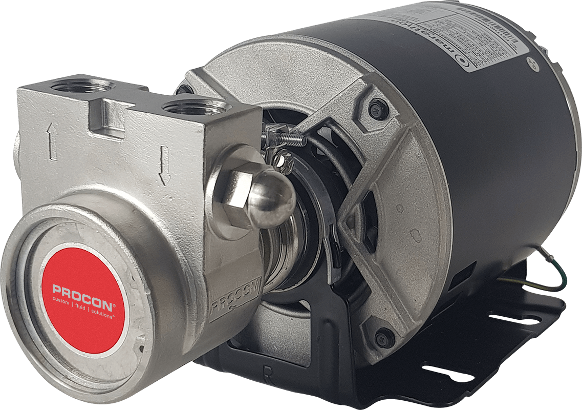 Rotary Vane Pump/Motor Assembly Series 5- 135B240R12BC828