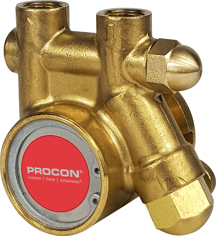 Mag Drive Micro Vane Pump/Motor Assembly- 61R1FCF2QAP