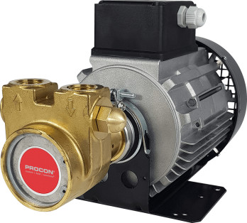 Rotary Vane Pump/Motor Assembly Series 4- 104R240R12BC712