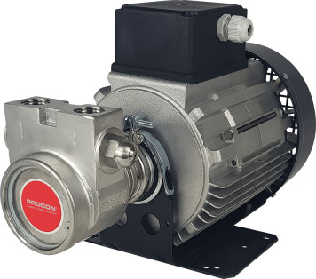 Rotary Vane Pump/Motor Assembly Series 5- 1W5A215F11DA749