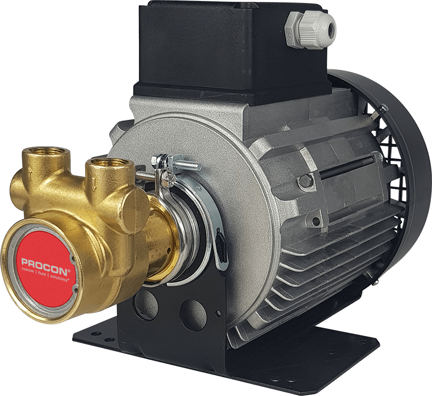 Rotary Vane Pump/Motor Assembly Series 2- 102A125F11XX712