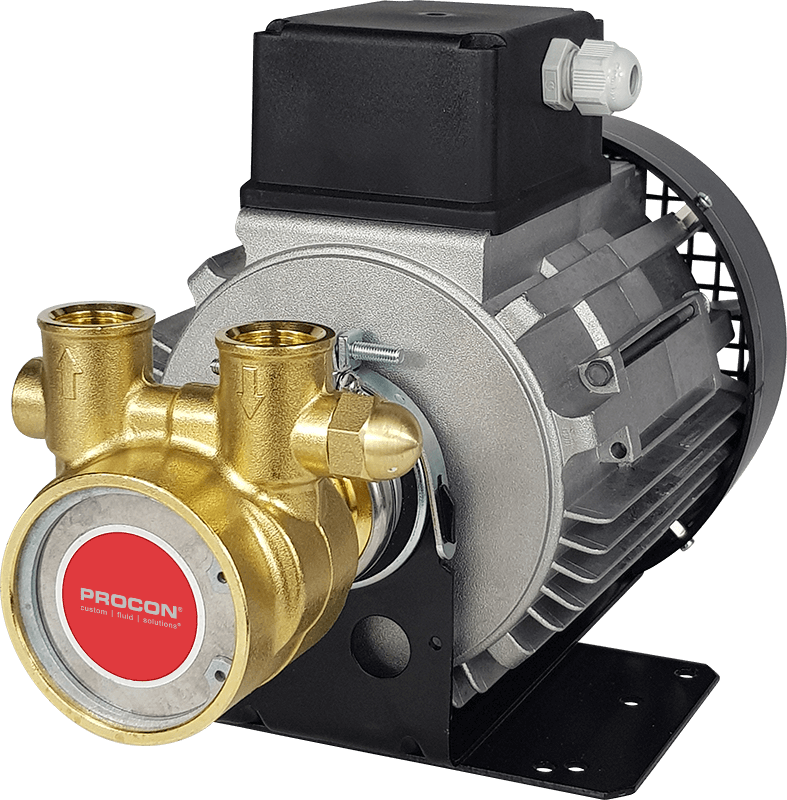 Rotary Vane Pump/Motor Assembly Series 4- 104A215F11BA712