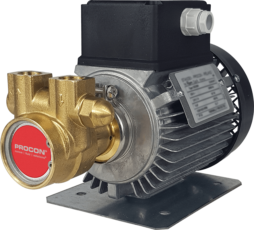Rotary Vane Pump/Motor Assembly Series 2- 102A070F312C721