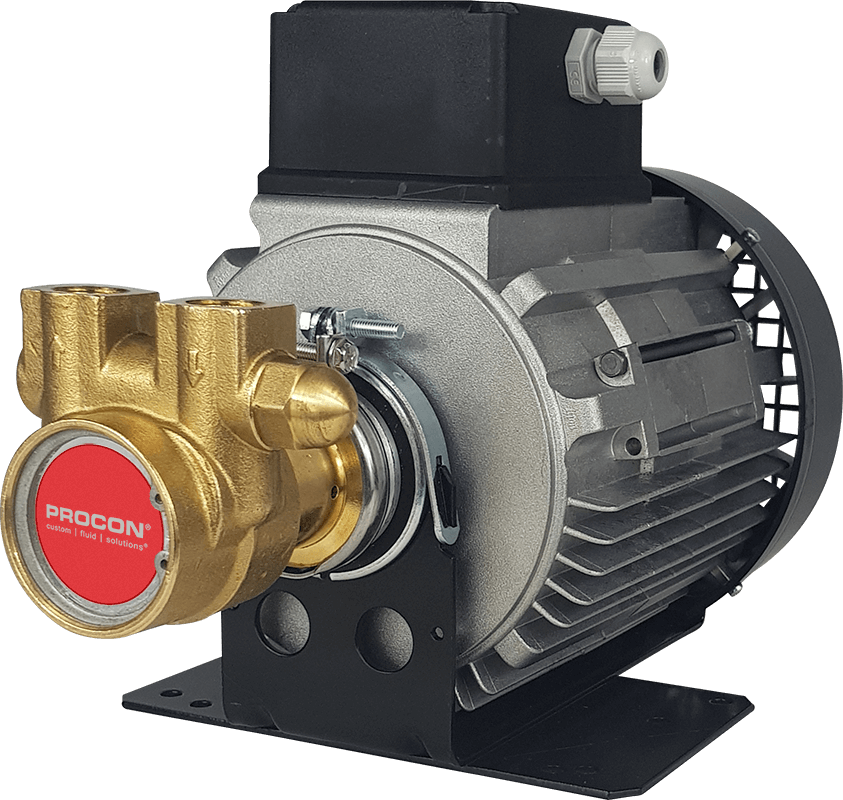 Rotary Vane Pump/Motor Assembly Series 2- 132B140F112A712