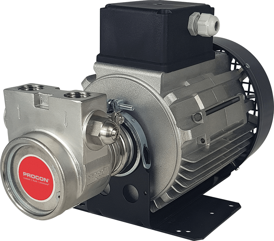 Rotary Vane Pump/Motor Assembly Series 5- 1W5A140F11DA749
