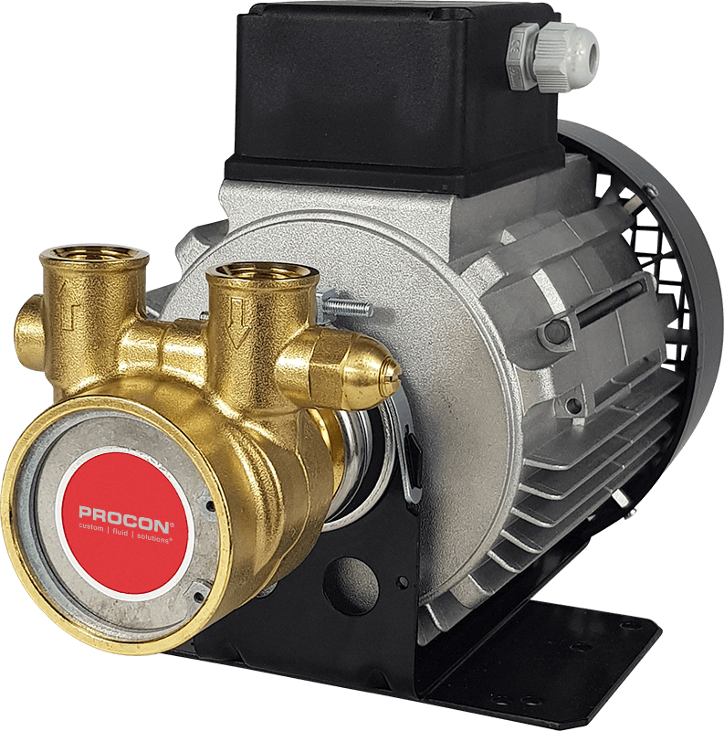 Rotary Vane Pump/Motor Assembly Series 4- 104B240F11DA749