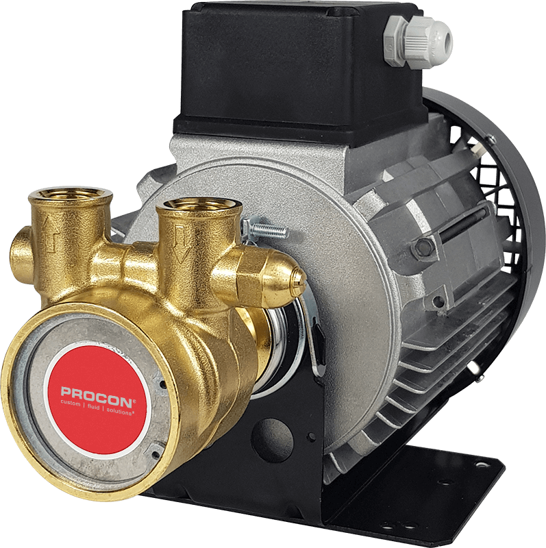 Rotary Vane Pump/Motor Assembly Series 4- 104A330F11GC712